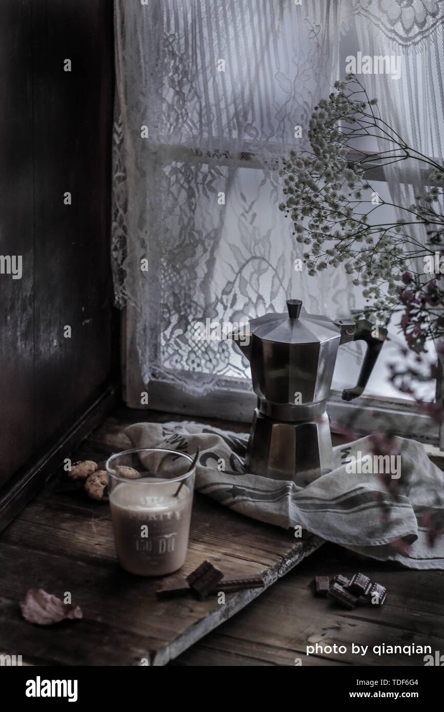 Coffee afternoon tea Stock Photo - Alamy