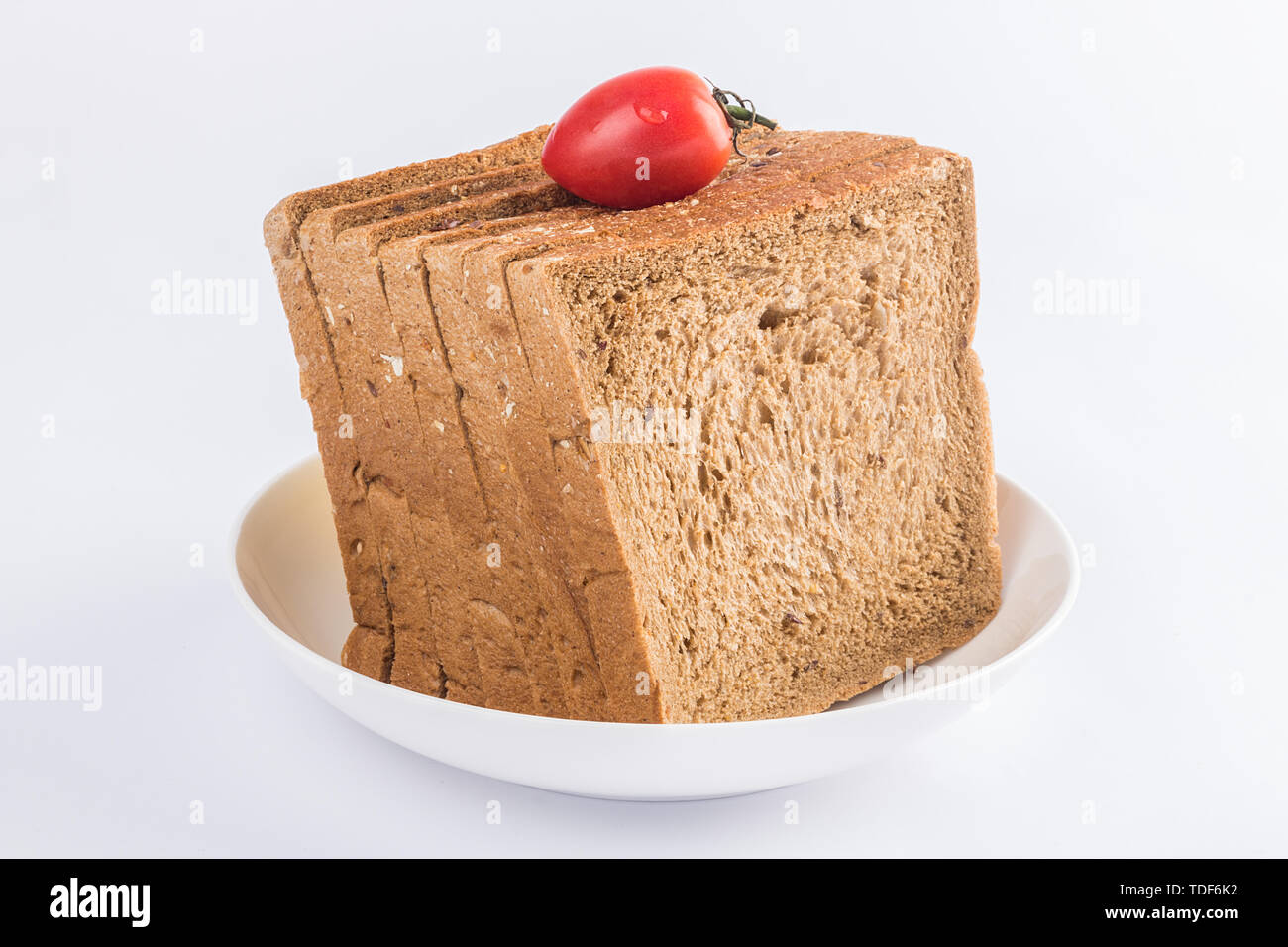 Nutritional buckwheat toast bread Stock Photo Alamy