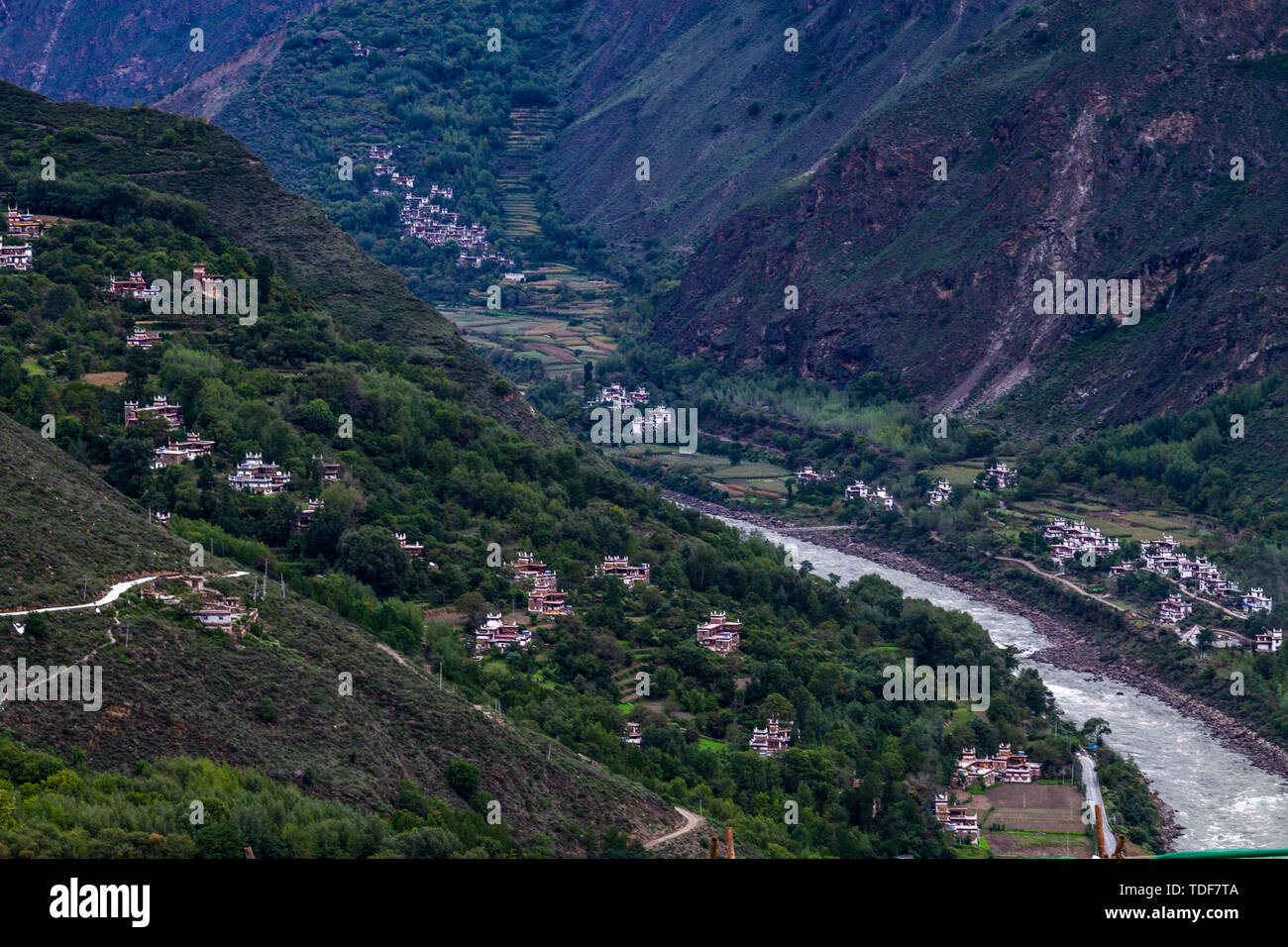 The most beautiful country - Jia Ju Zanzhai Stock Photo - Alamy