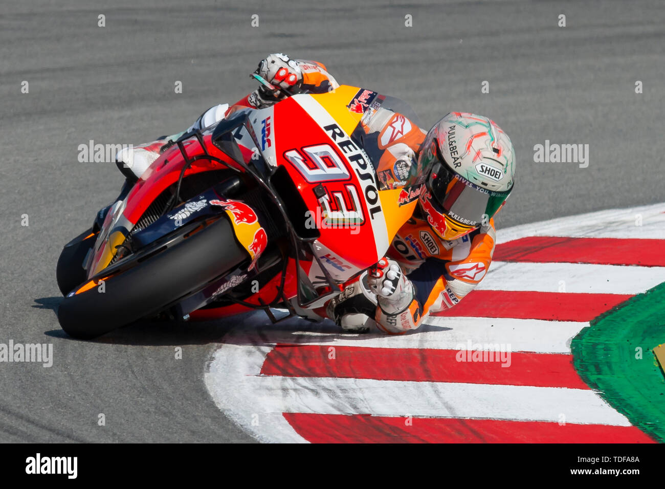 Marc Marquez. Grand Prix of Catalonia MotoGP at Circuit of Catalonia.  Barcelona, Spain, June, 2019 Stock Photo - Alamy