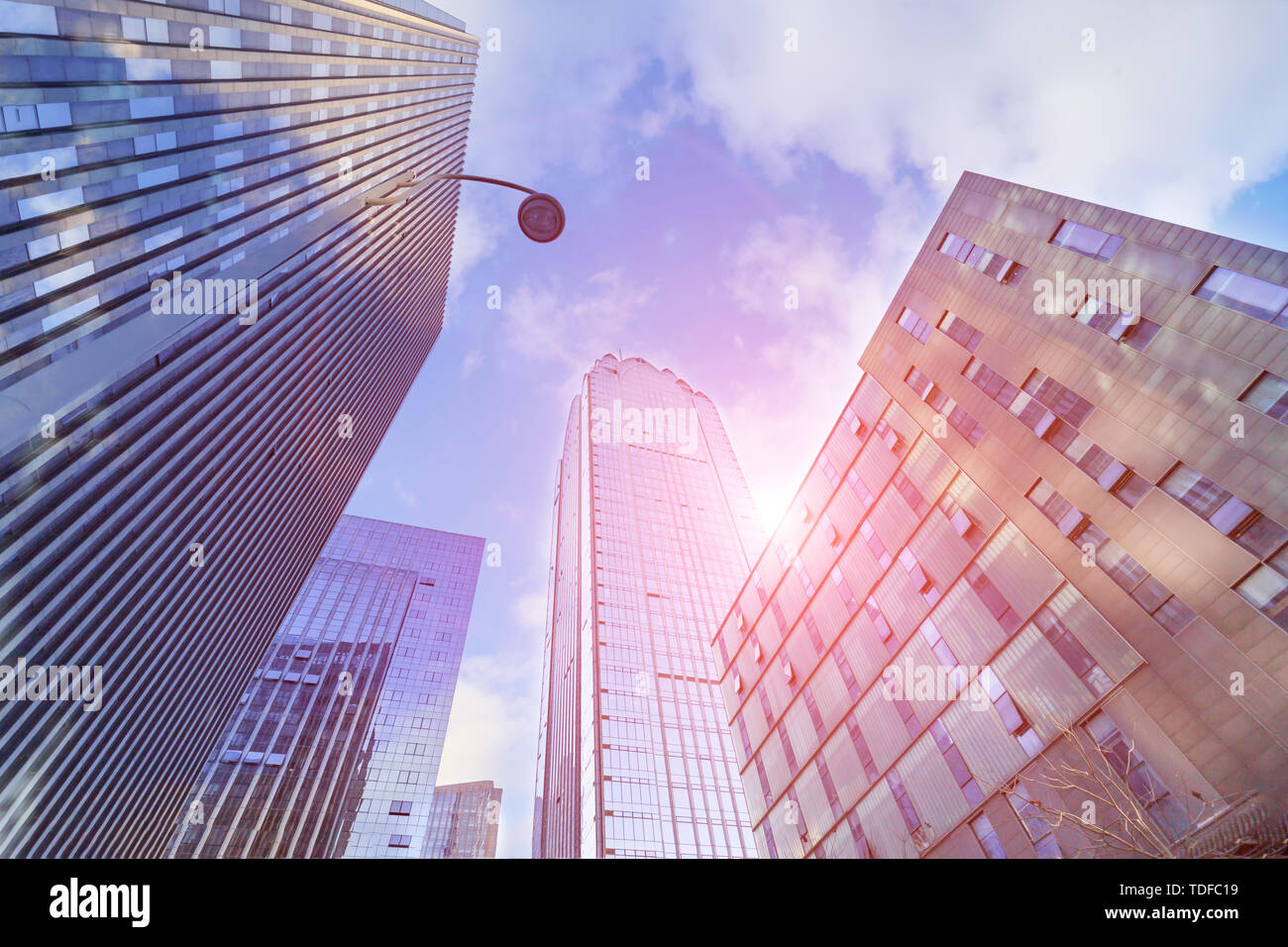 Modern commercial building Stock Photo - Alamy