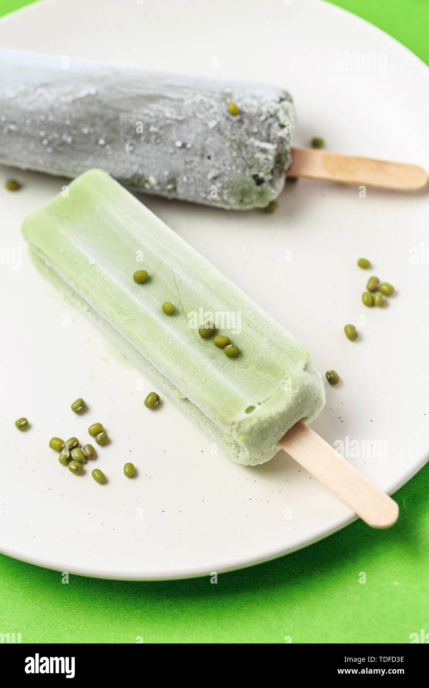 Mung bean ice cream Stock Photo Alamy