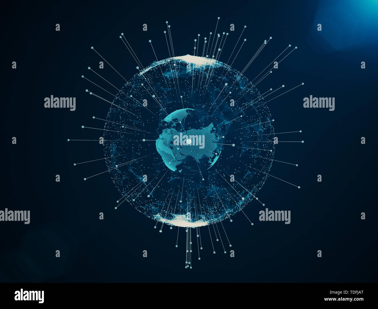 Tech big data Stock Photo Alamy