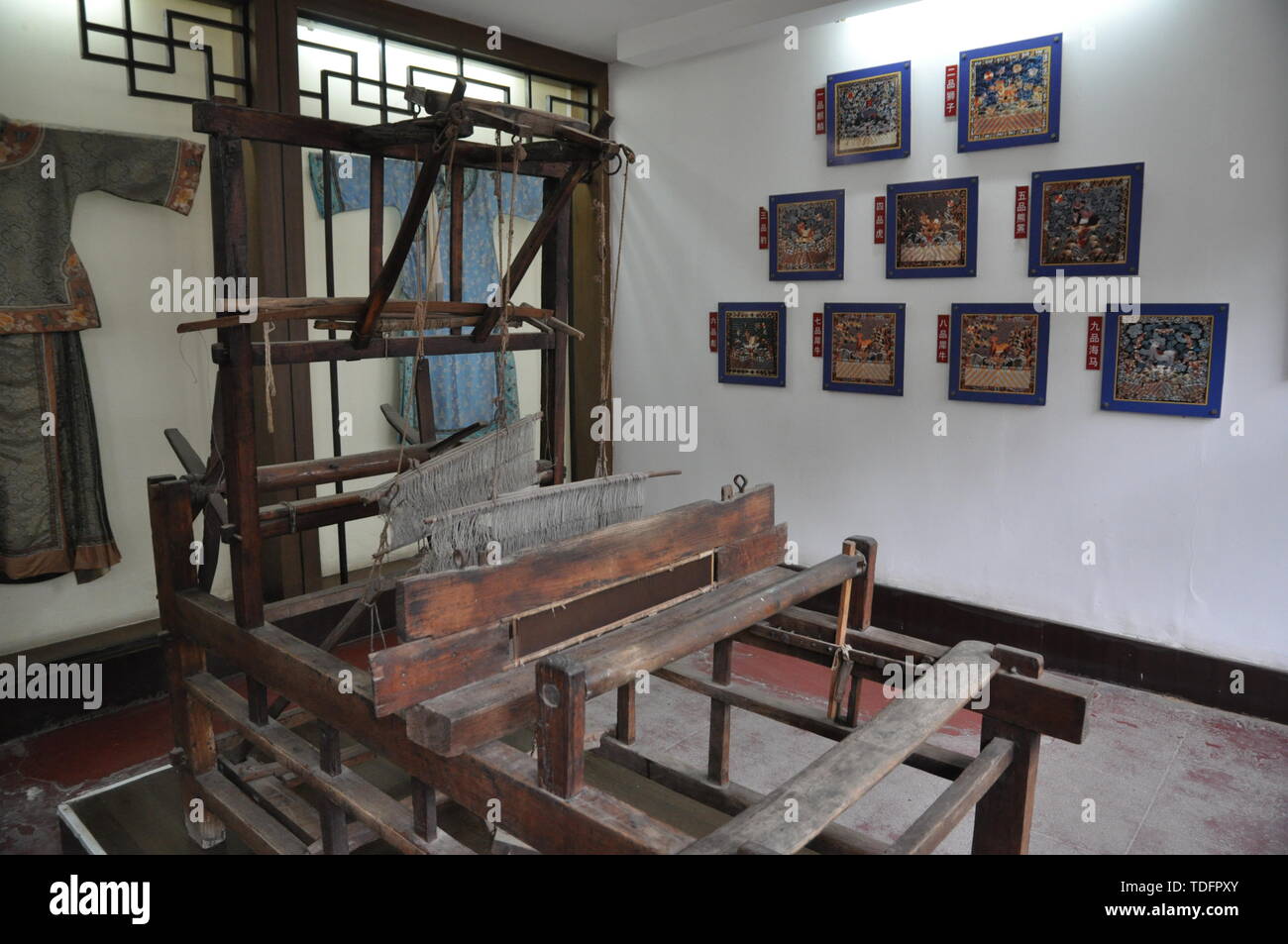 Rongguo House, Zhengding, Hebei Province Stock Photo