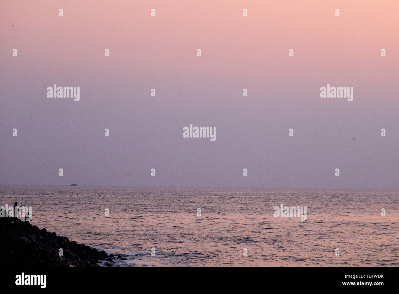 Sunset in Fort Kochi, Kerala, India Stock Photo Alamy