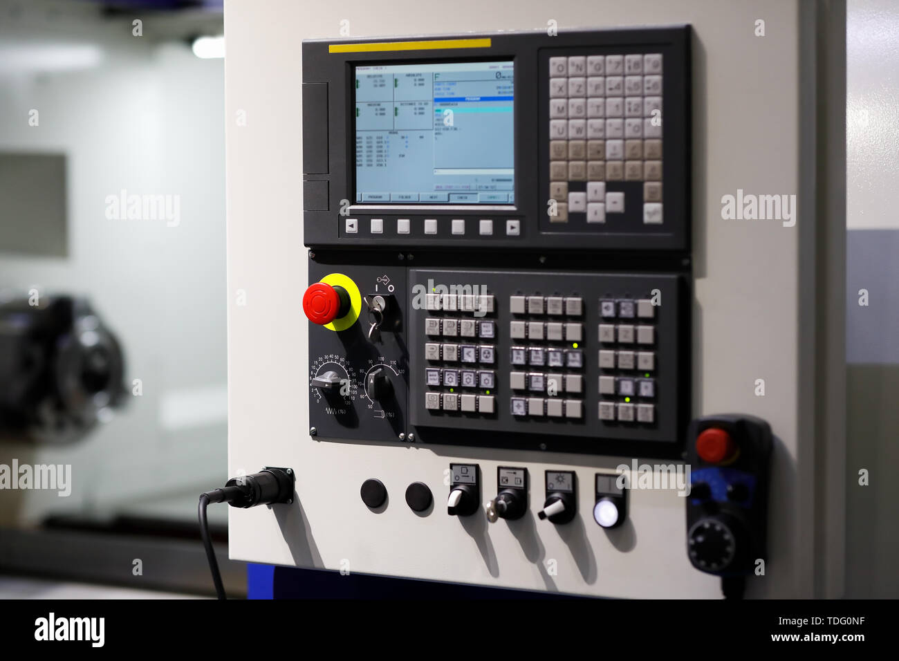 Machine control panel hi-res stock photography and images - Alamy