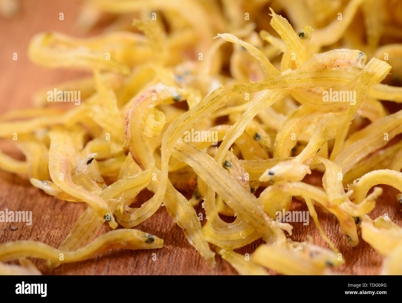 Seafood, dry goods, silverfish Stock Photo Alamy