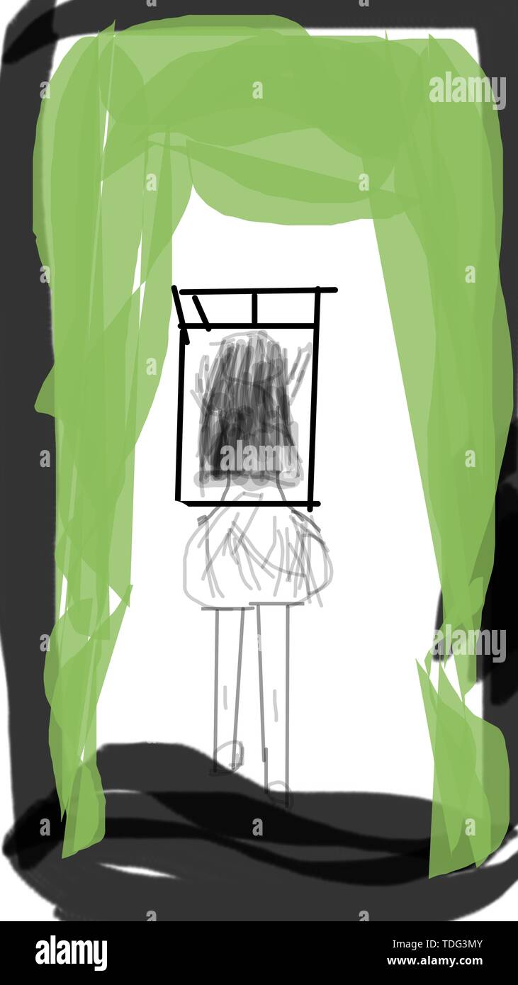 Draw the picture Stock Photo Alamy