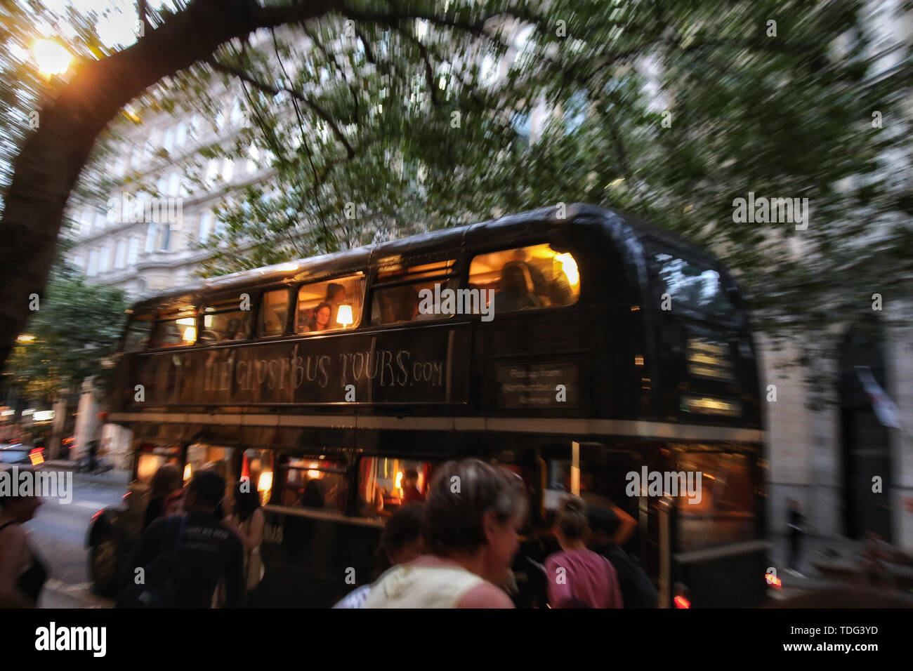 Street view of London Stock Photo - Alamy