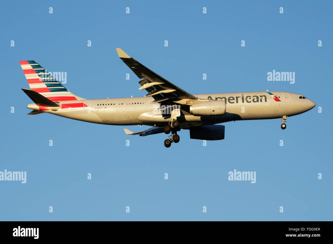 MADRID / SPAIN MAY 2, 2016 American Airlines Airbus A330200 N293AY