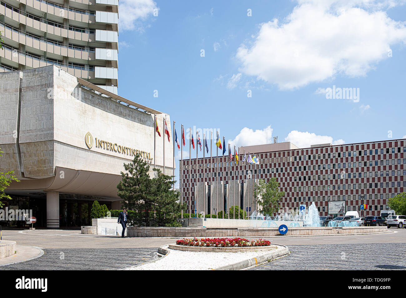 Bucharest Romania May 30 2019 The Entrance At