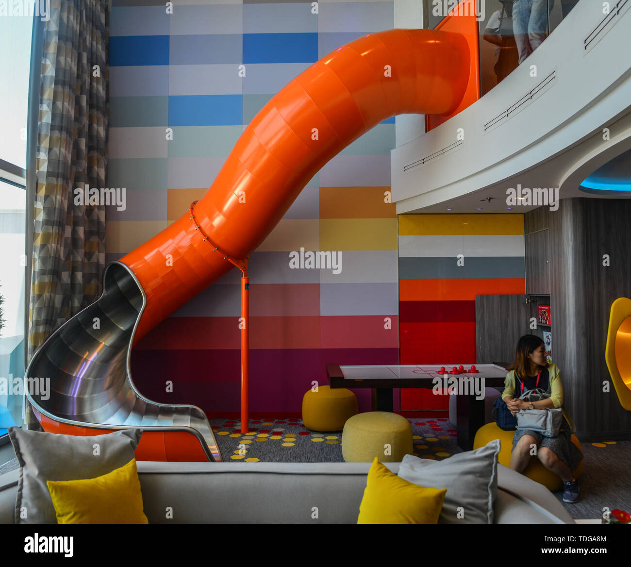 Shanghai China Jun 4 2019 Interior Living Room With