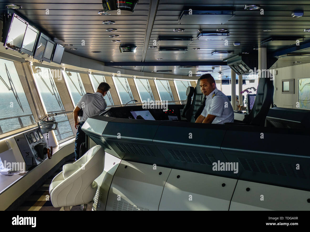 Captain Driver Room Captain room on cruise ship - Travelbyaina.net