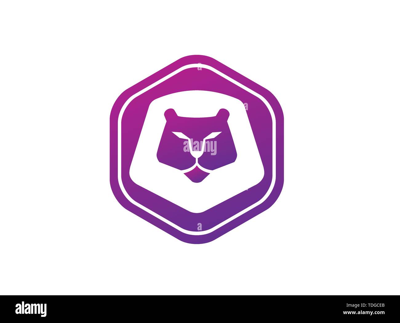 Orange lion head and face for logo design illustration, animal king icon  Stock Vector Image & Art - Alamy