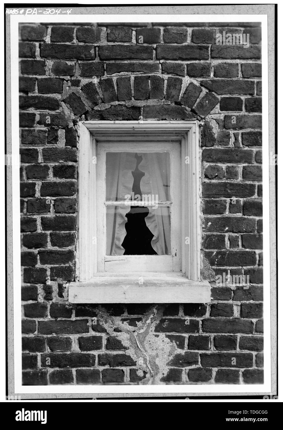 NORTH SIDE, FIRST FLOOR WINDOW Abiah Taylor House, Brandywine Creek