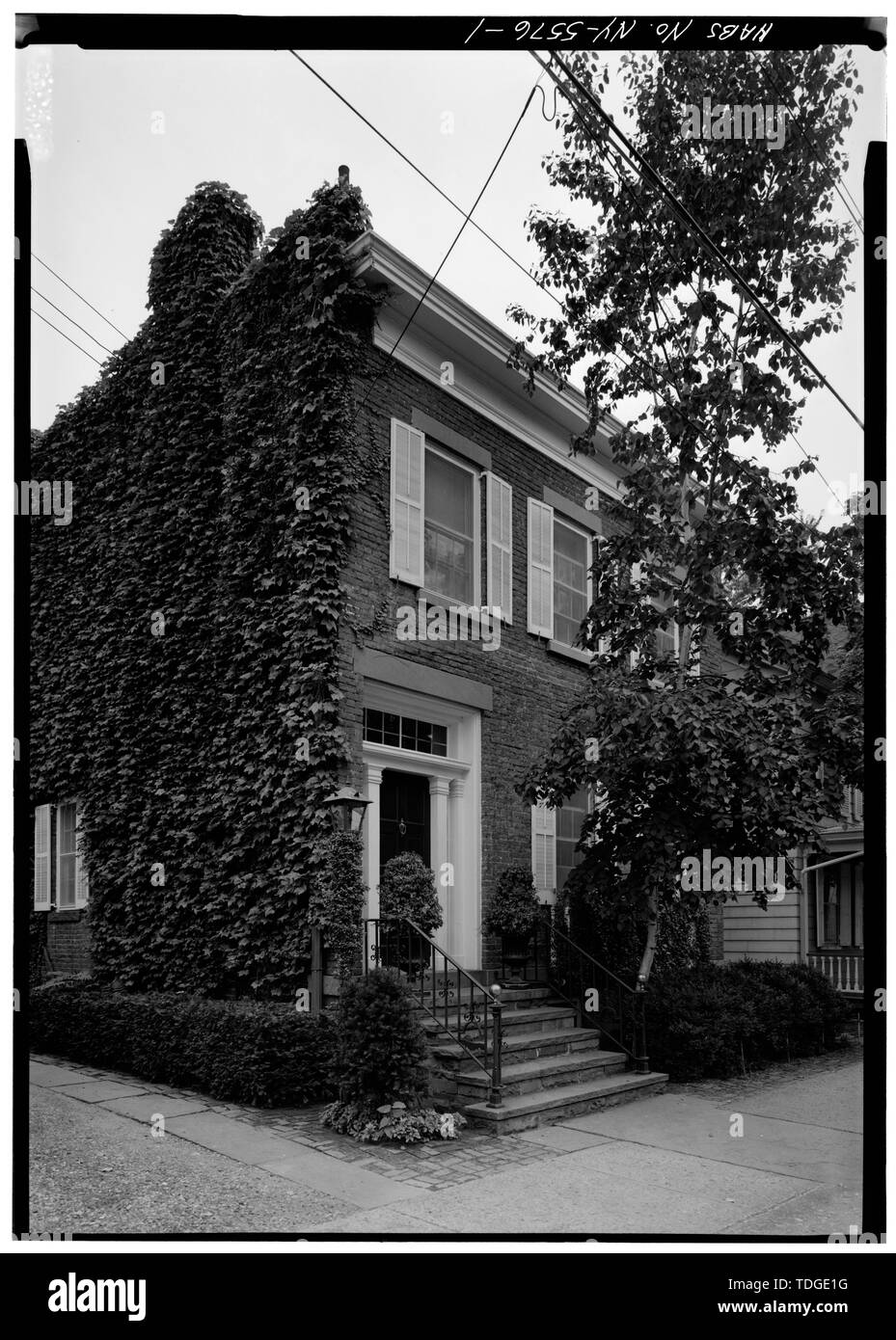 NORTHEAST ELEVATION and Solomen Wells House, 106 Saint James