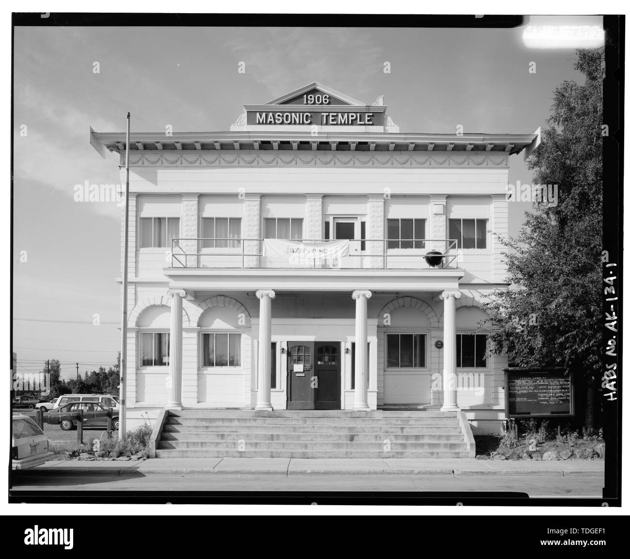 NORTHEAST FRONT Masonic Temple, 809 First Avenue, Fairbanks
