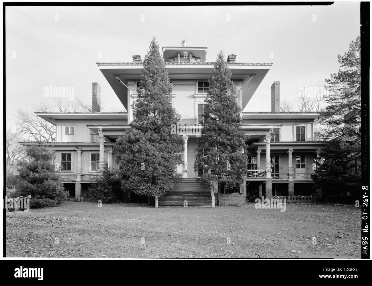 NORTHWEST (REAR) ELEVATION Moses Yale Beach House, 86 North Main