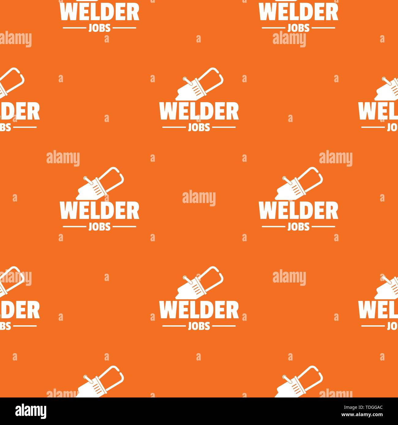 Welder pattern vector orange Stock Vector Image & Art - Alamy