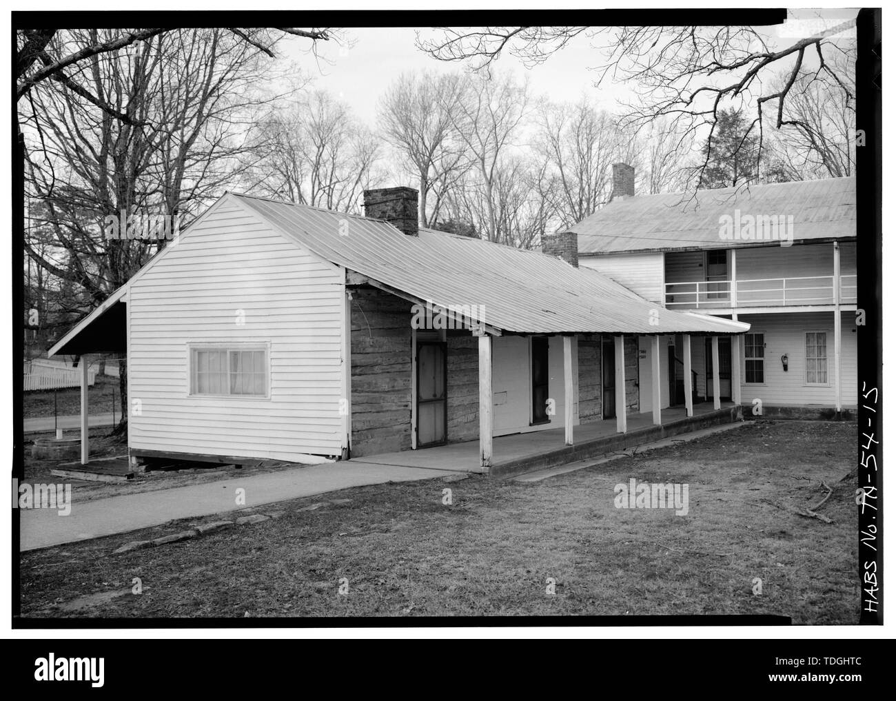 NORTHWEST WING ('Cozy Corner'), FROM SOUTH Old Beersheba Inn
