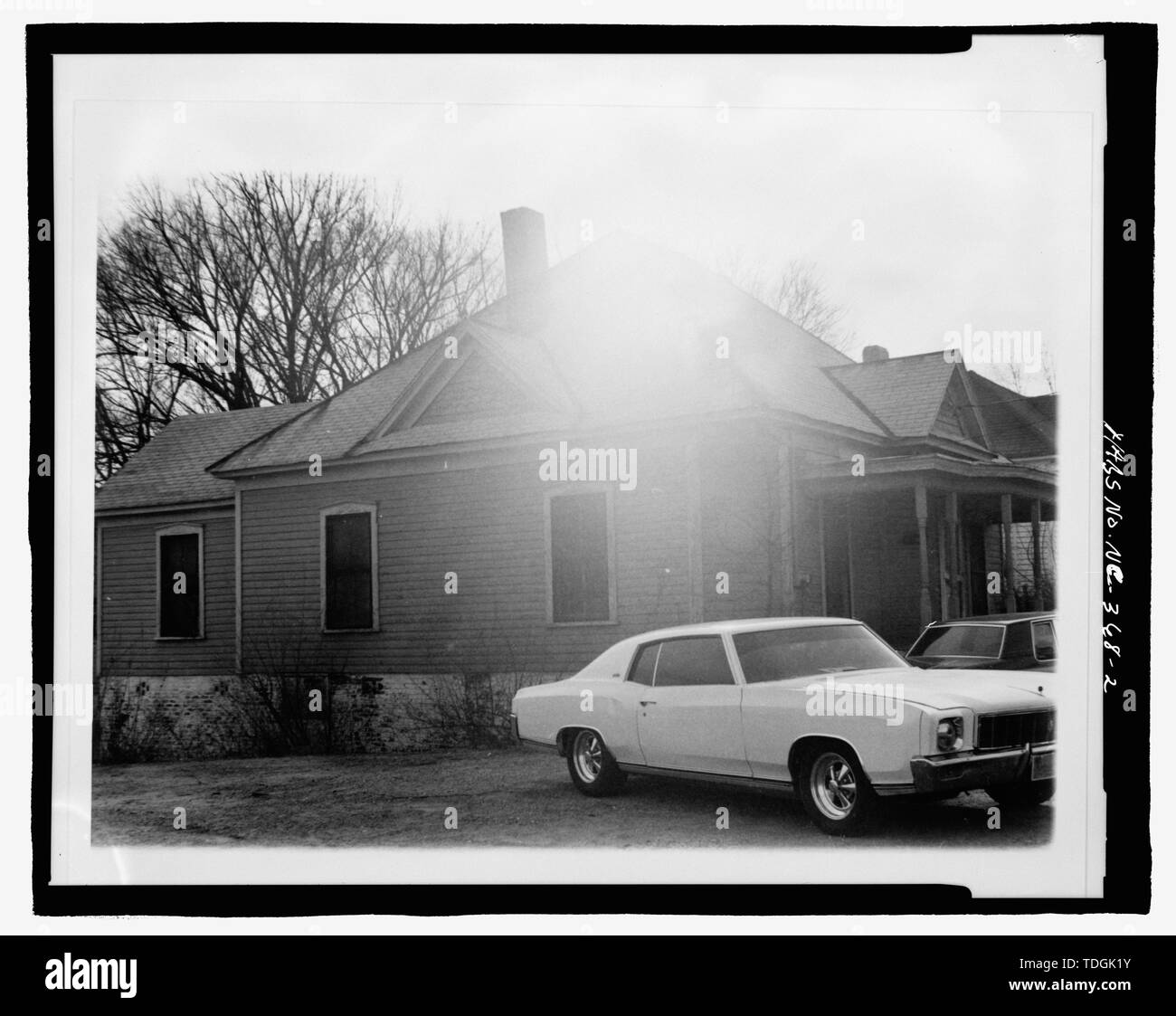 Northwest corner, facing southeast 1008 Cleveland Street (House