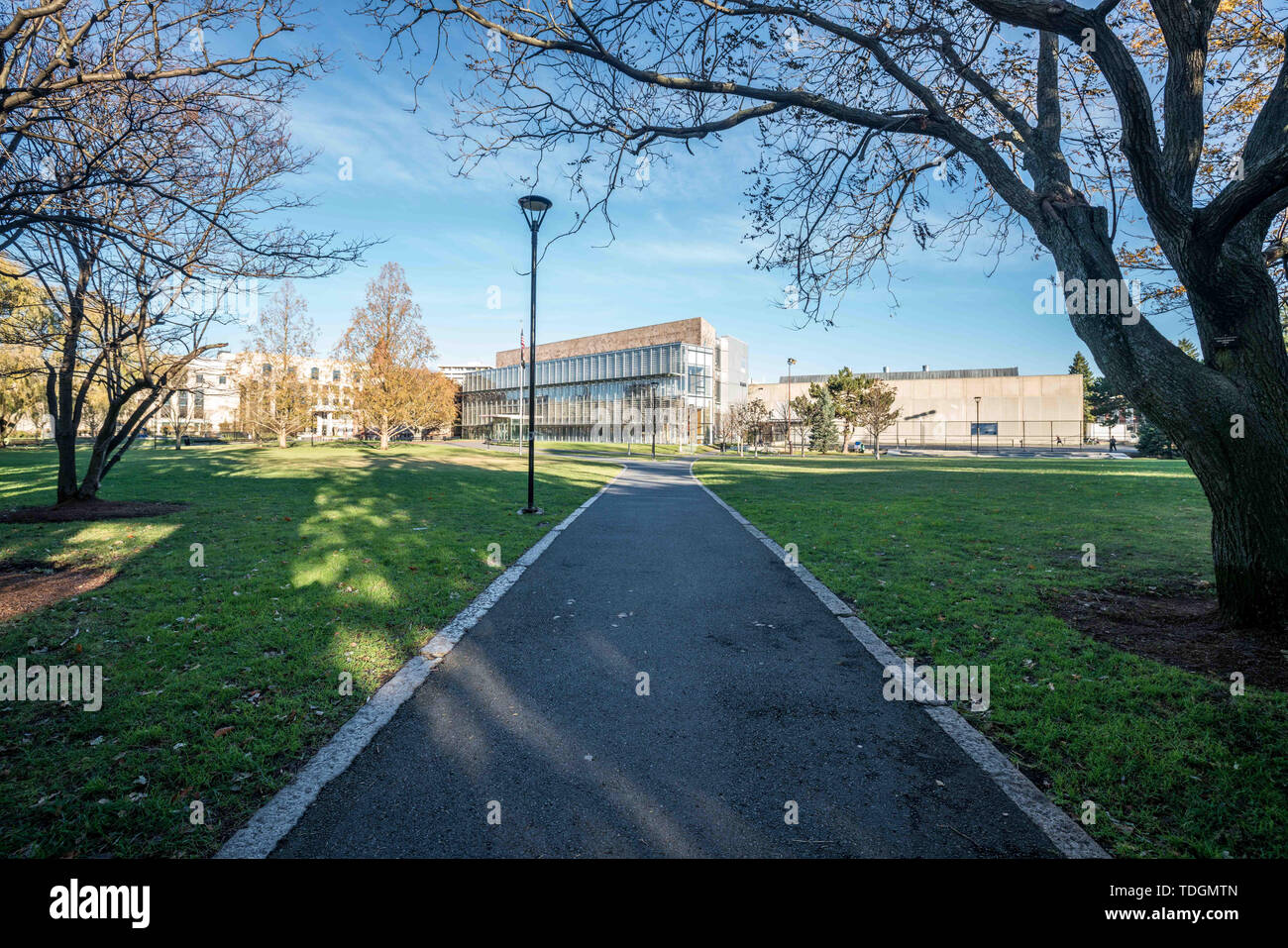 Cambridge Public Library Stock Photo Alamy