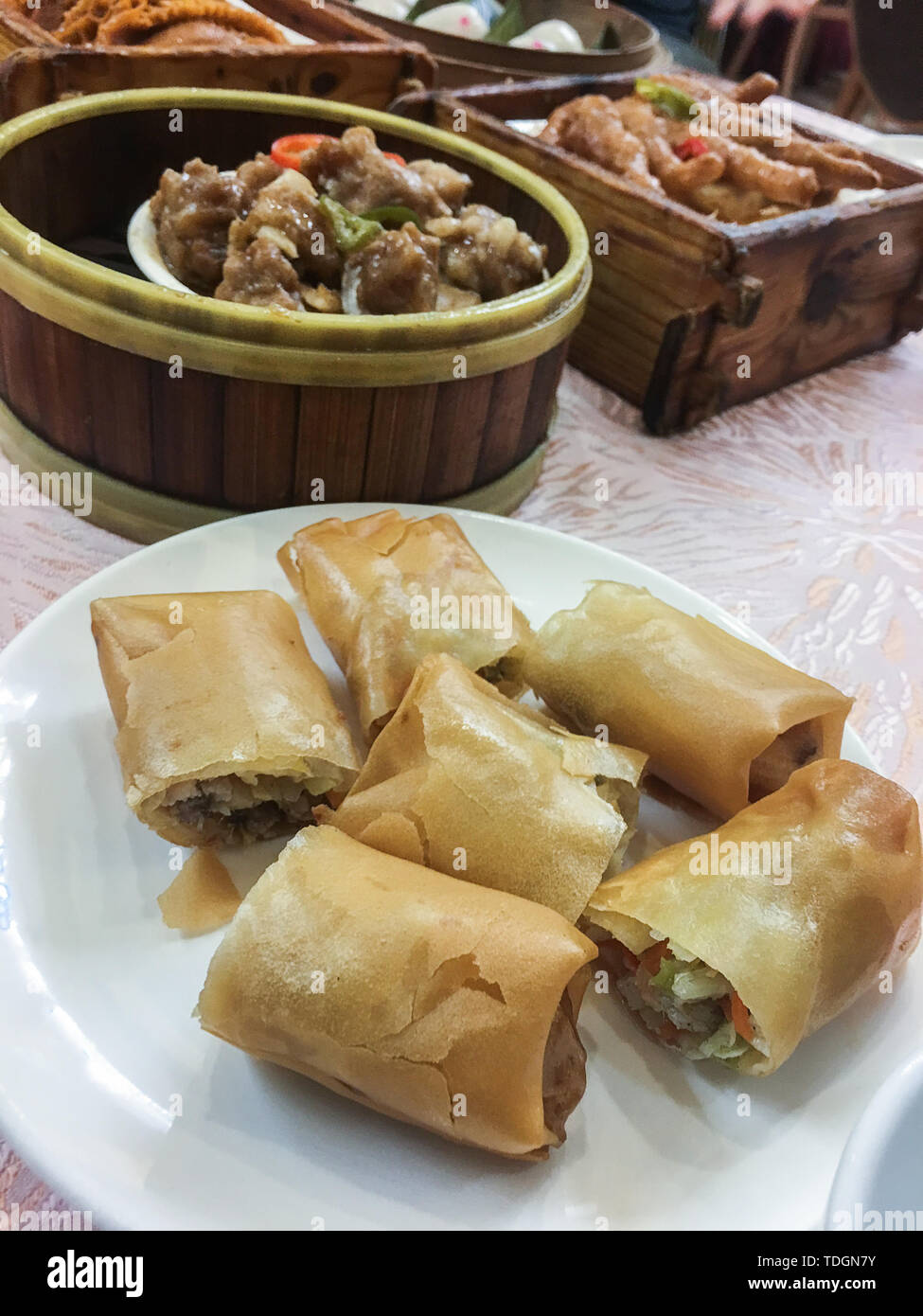 morning tea in Cantonese style Stock Photo Alamy