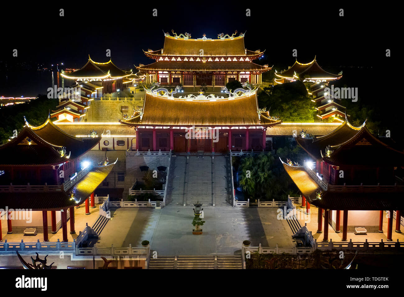 Meizhou Island Mazu Temple Stock Photo