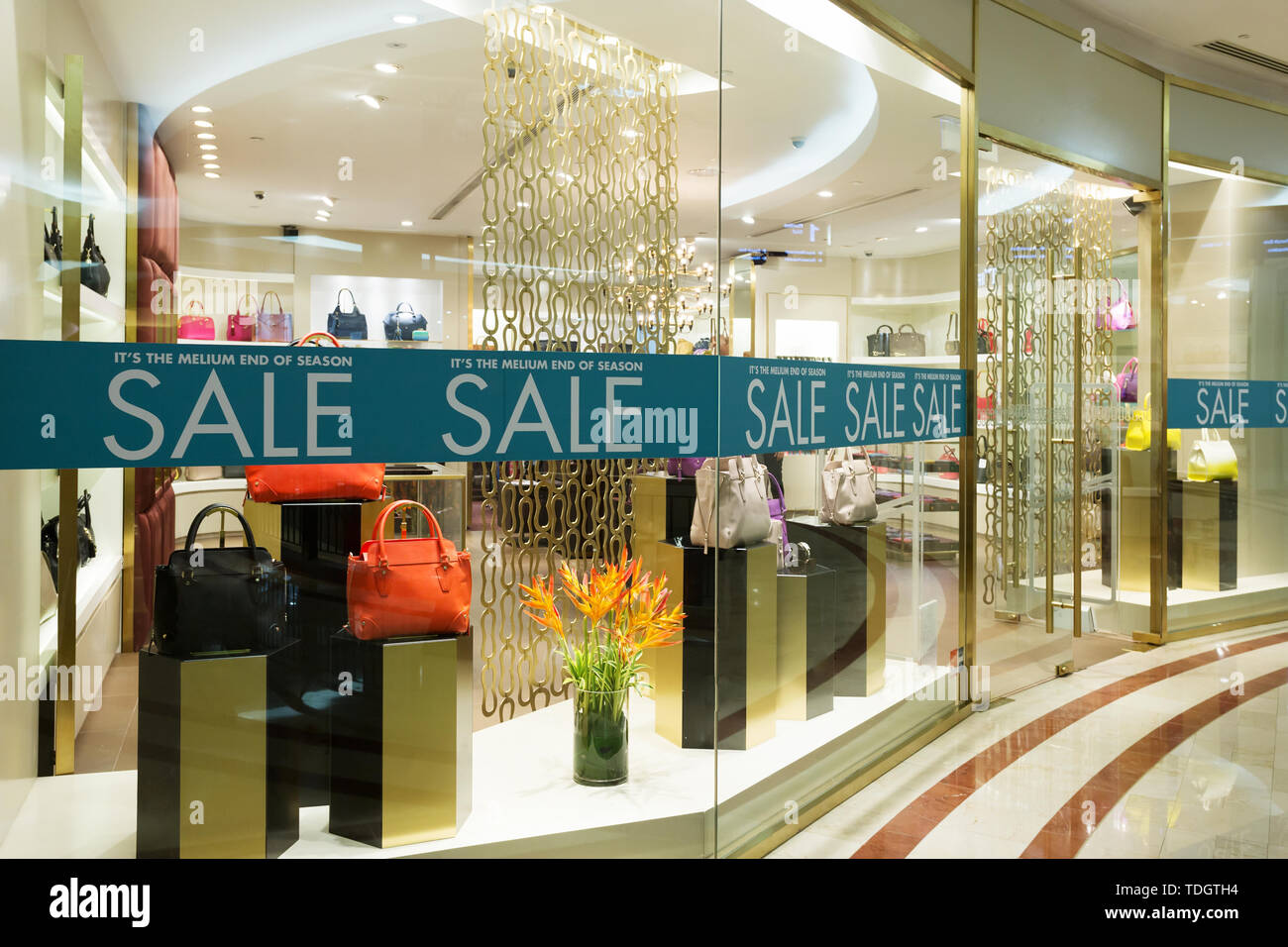 display window video store Stock Photo Alamy