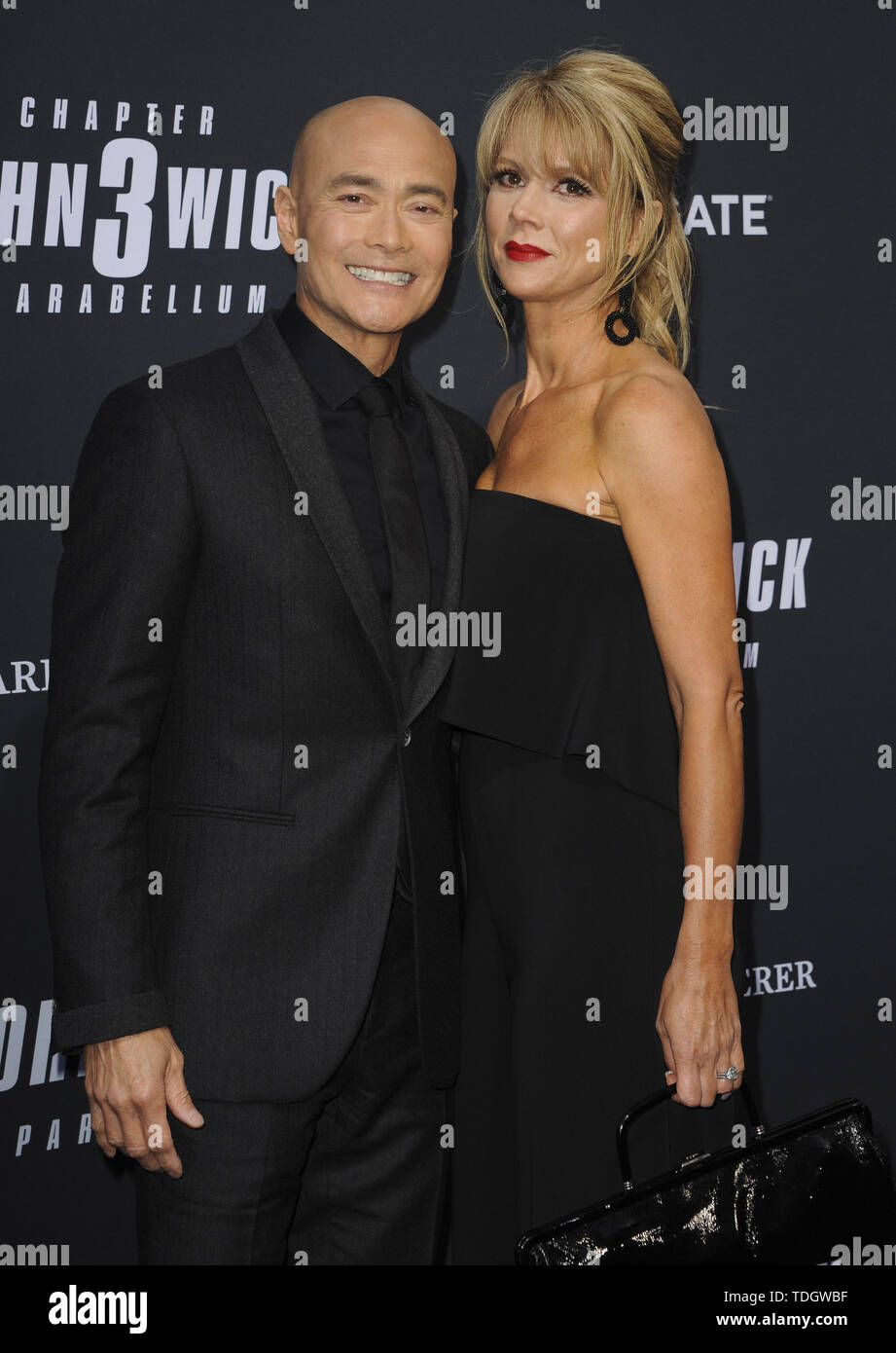 Fillm Premiere of John 3 Wick  Featuring: Julie Condra, Mark Dacascos Where: Los Angeles, California, United States When: 16 May 2019 Credit: Apega/WENN.com Stock Photo