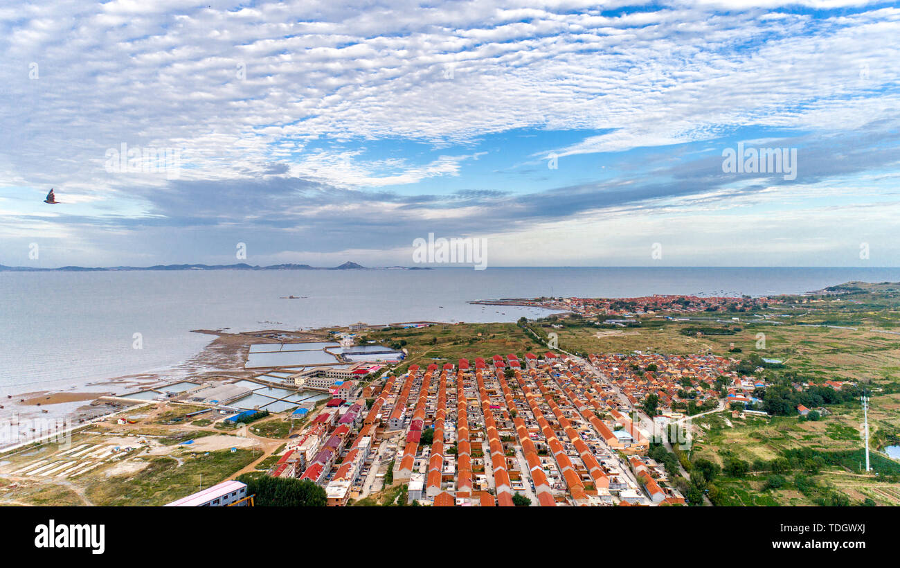 Seaside Town Postcode Seaside town village Stock Photo - Alamy