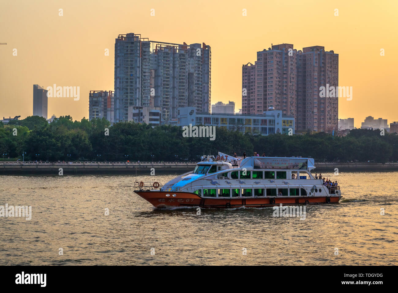 Pearl River Day Tour and Whampoa Ancient Port Stock Photo Alamy