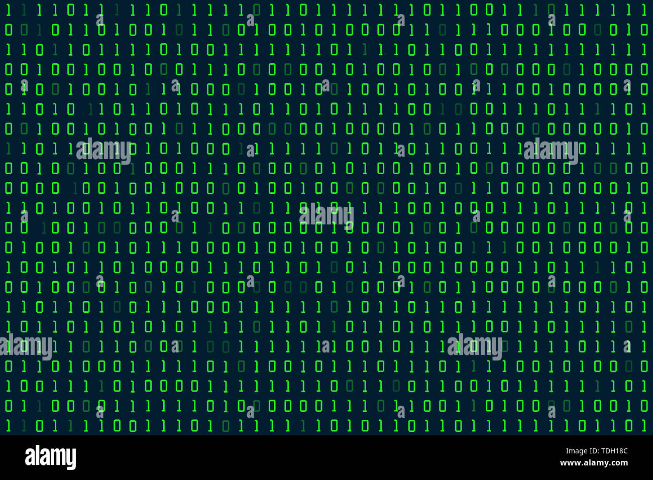 Digital matrix background for binary codes 0 and 1 Stock Photo - Alamy