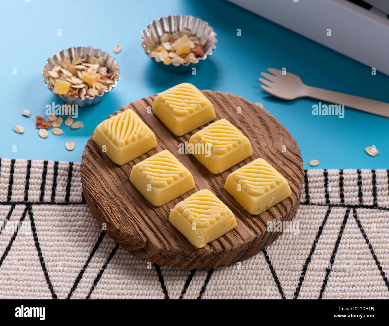 Soybean cake, pastry, dessert, delicious food Stock Photo Alamy