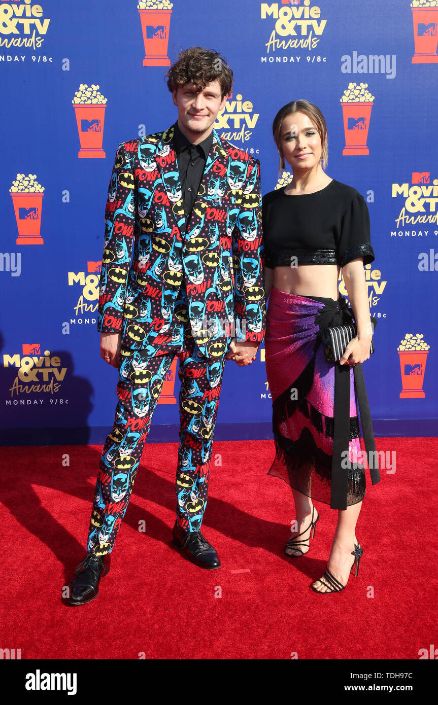 Santa Monica, Ca. 15th June, 2019. Brett Dier, Haley Lu Richardson, at