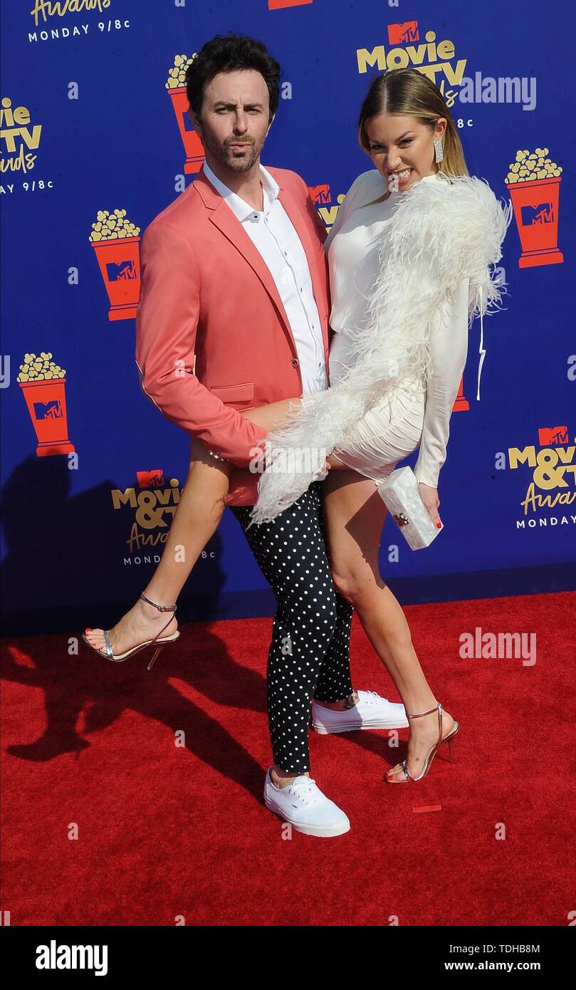 Los Angeles, USA. 16th June 2019. Beau Smart and Stassi Schroeder