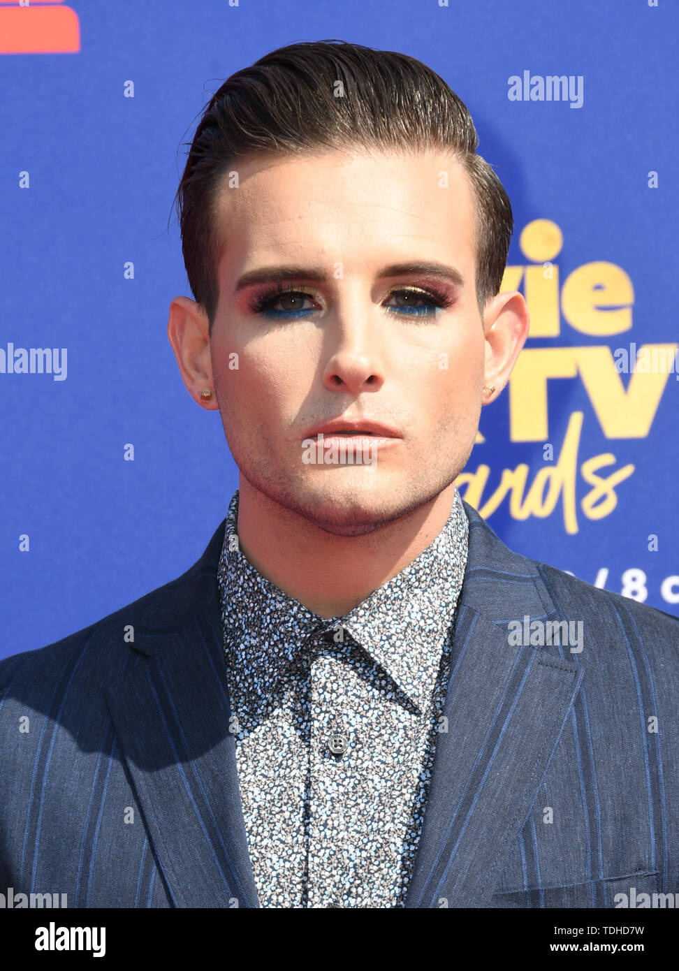 15 June 2019 Santa Monica, California Nico Tortorella. 2019 MTV Movie and TV Awards held at