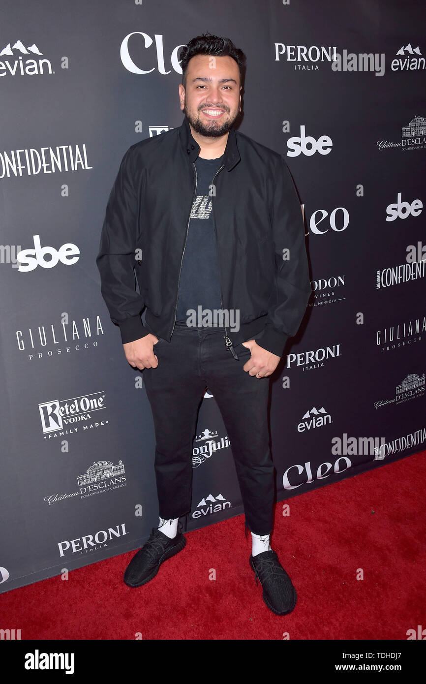 Frankie Delgado at the VIP Grand ReOpening of the restaurant Cleo Hollywood. Los Angeles, 14.06