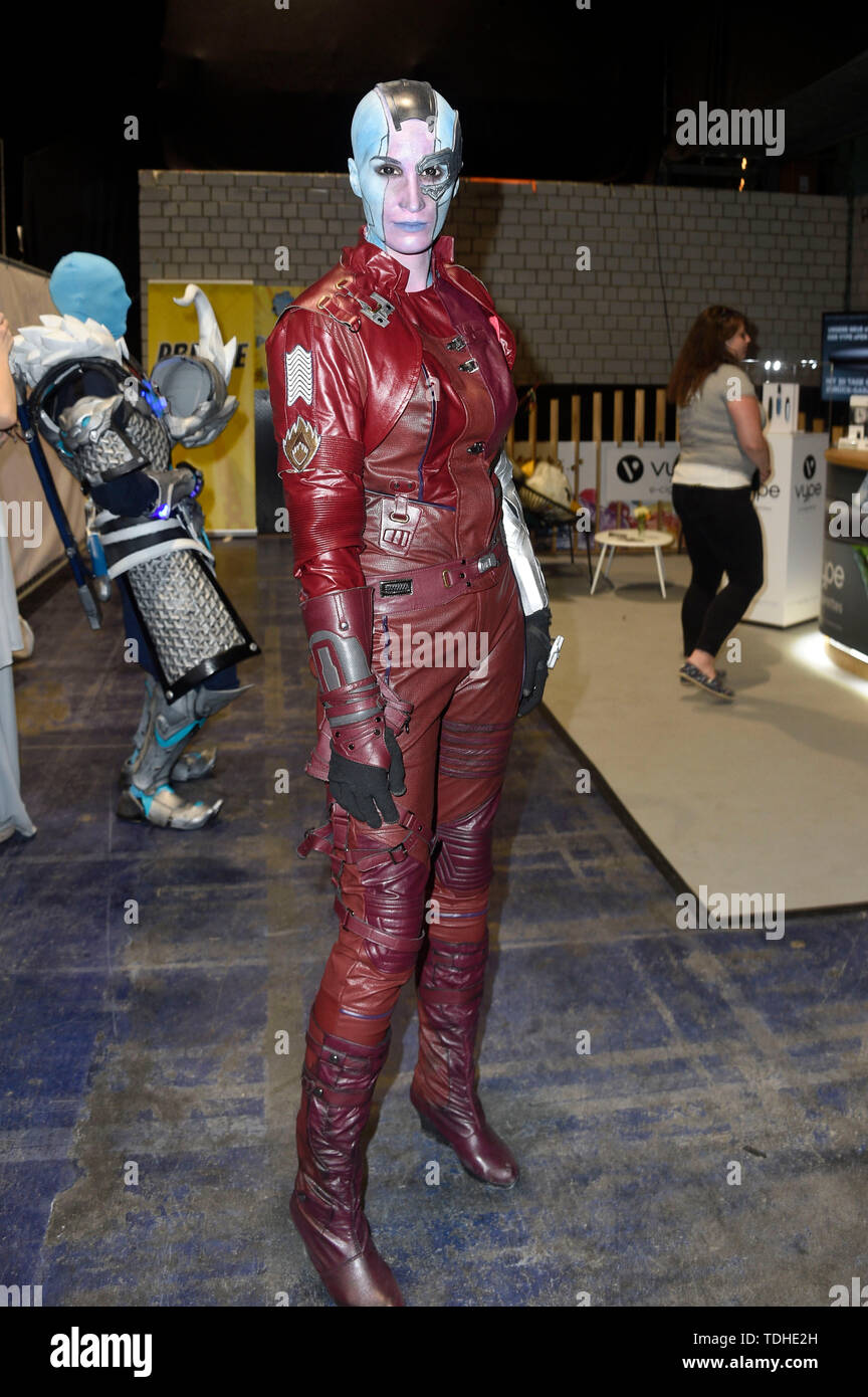 Cosplayer at the 3rd German Comic Con Munchen in Zenith. Munich, 15.06.