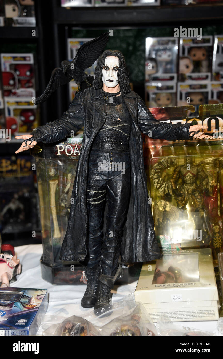 The Crow' figure at the 3rd German Comic Con Munchen in Zenith