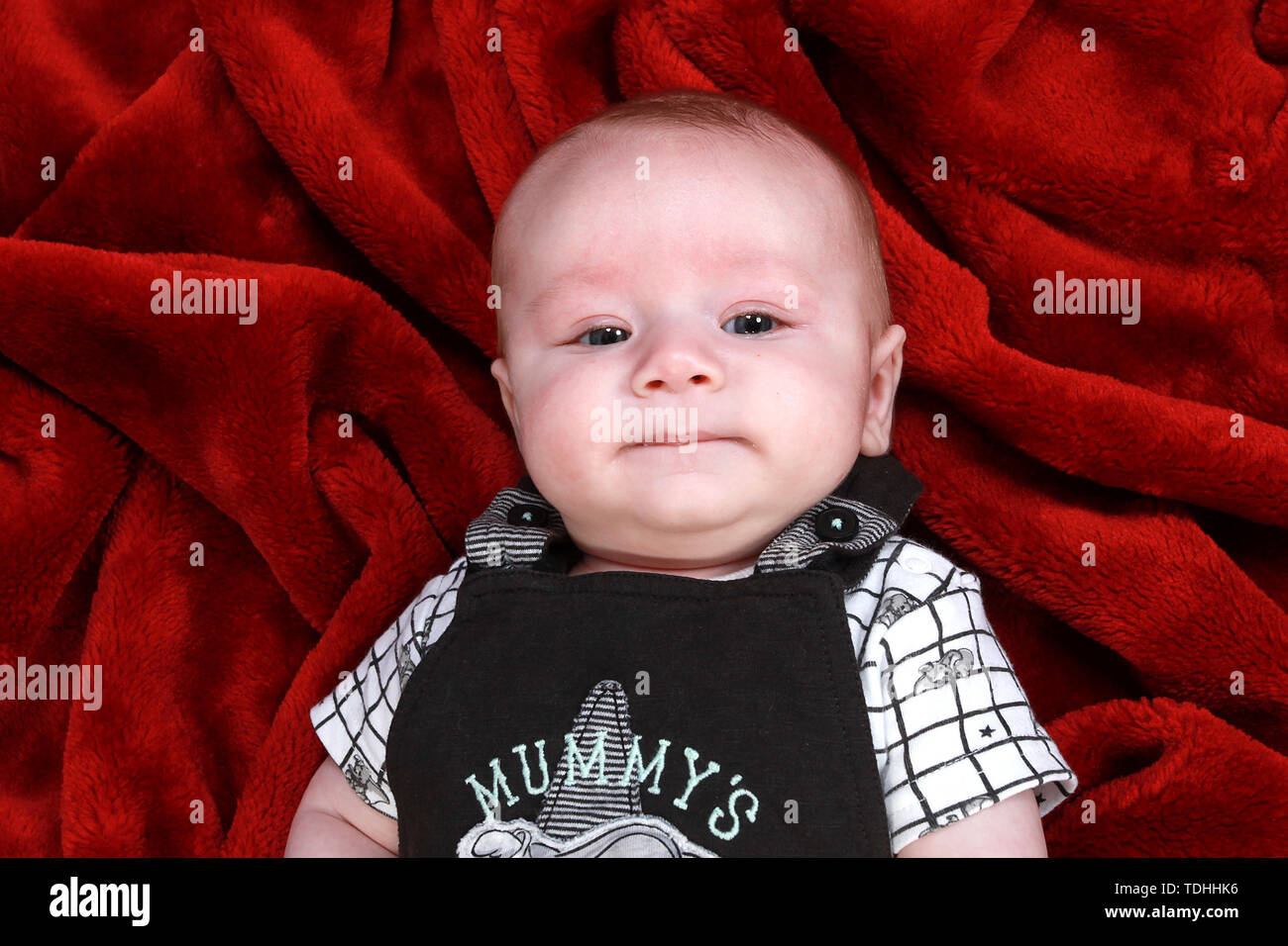 3 month old baby boy Stock Photo - Alamy