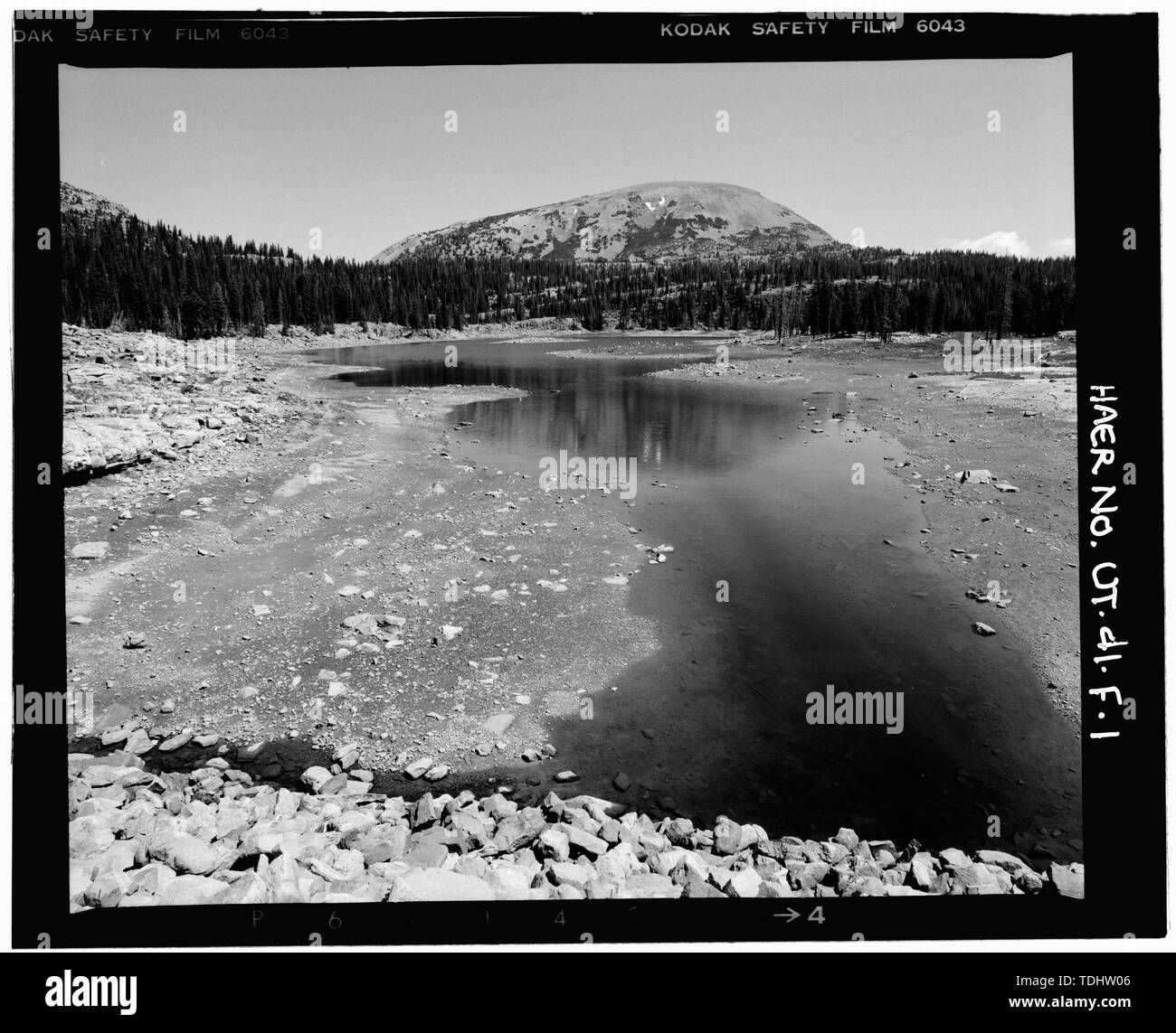 OVERALL VIEW OF LAKE, LOOKING NORTHEAST - High Mountain Dams in ...