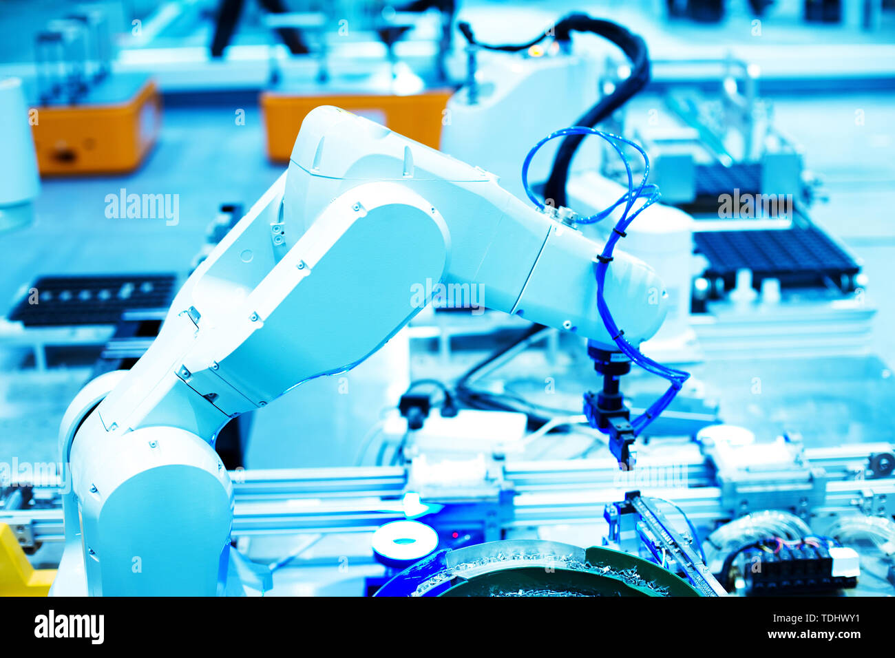 Artificial intelligence machine Stock Photo - Alamy