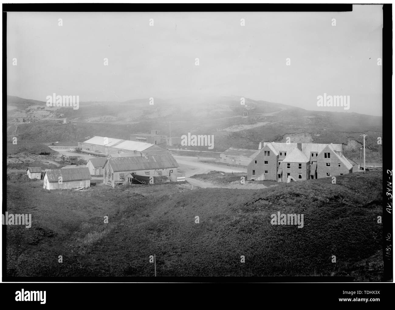 OVERVIEW, LOOKING NORTHEAST Naval Operating Base Dutch Harbor and