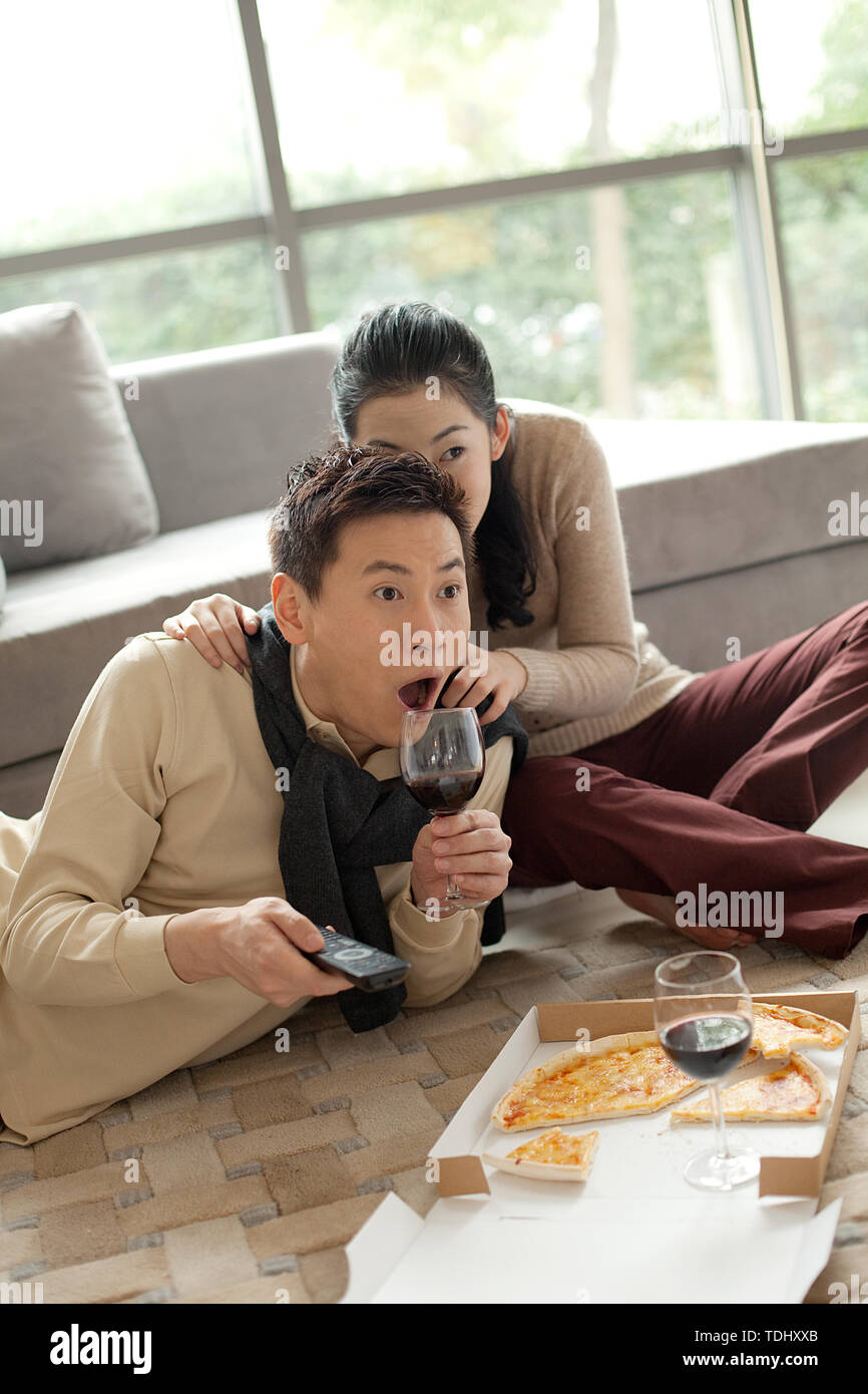 Happy Dining Stock Photo