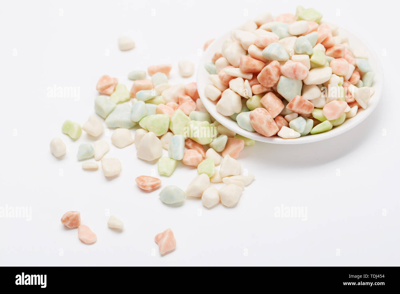 Chocolate candy, stoneshaped candy Stock Photo Alamy