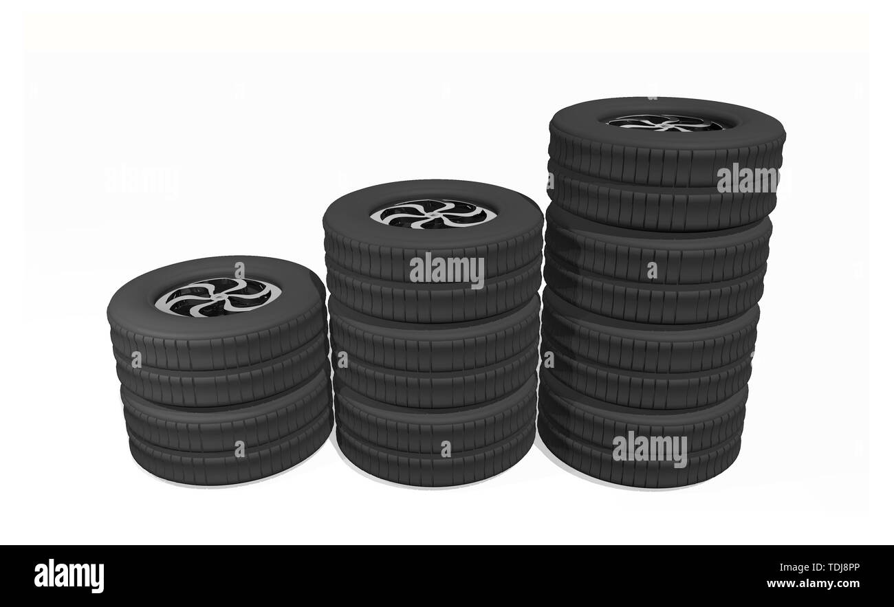 Car tire material Stock Photo Alamy