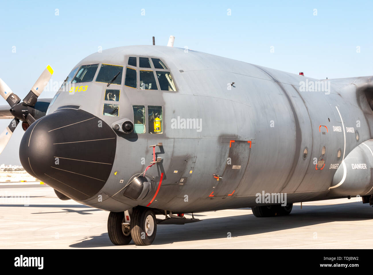 The most popular military transport plane in the world Stock Photo