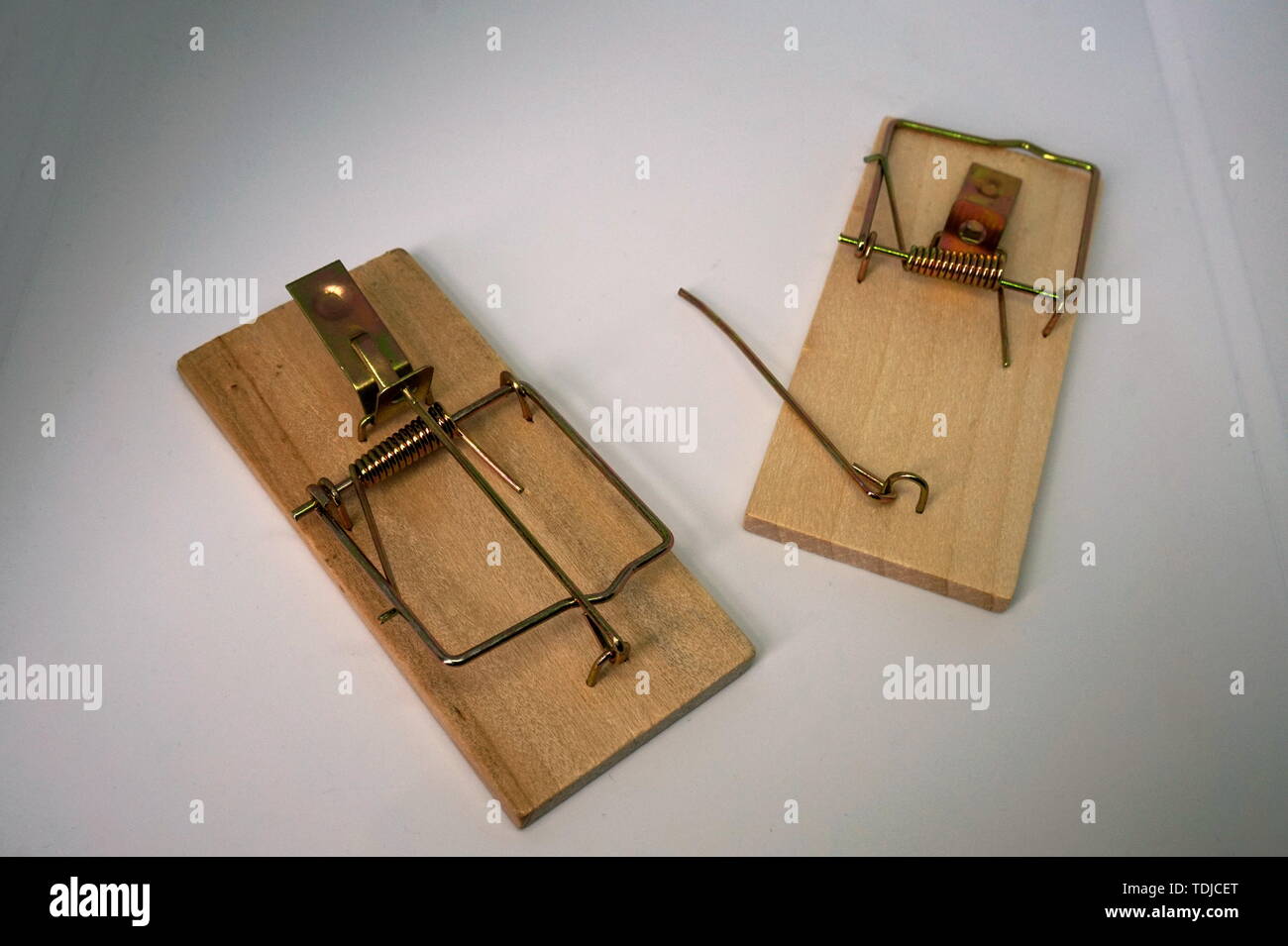 Mouse traps Stock Photo