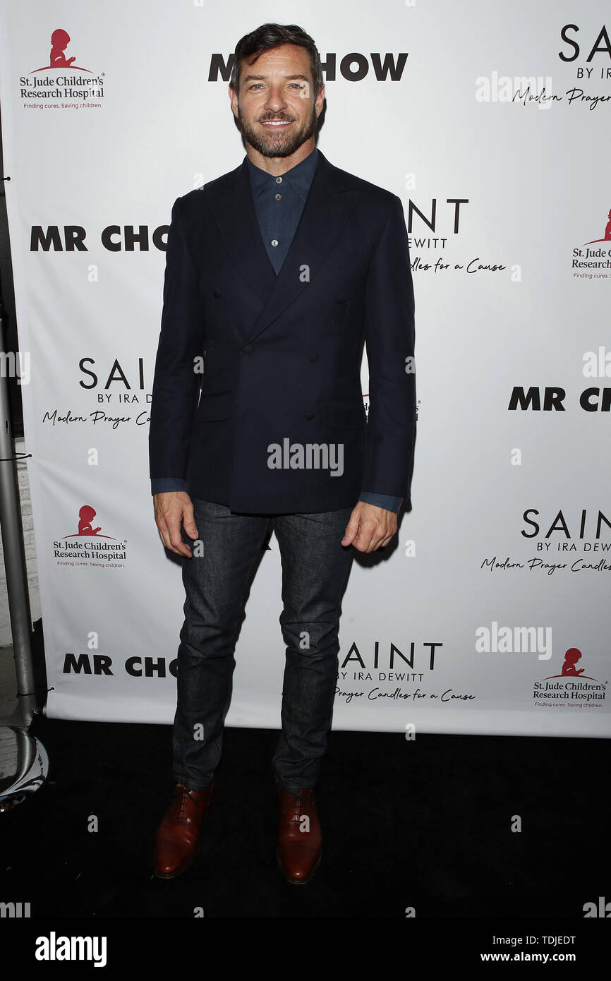 June 12, 2019 - Beverly Hills, CA, USA - LOS ANGELES - JUN 4:  Ian Bowen at the SAINT Modern Prayer Candles For A Cause Launch at the Mr. Chow on June 4, 2019 in Beverly Hills, CA (Credit Image: © Kay Blake/ZUMA Wire) Stock Photo